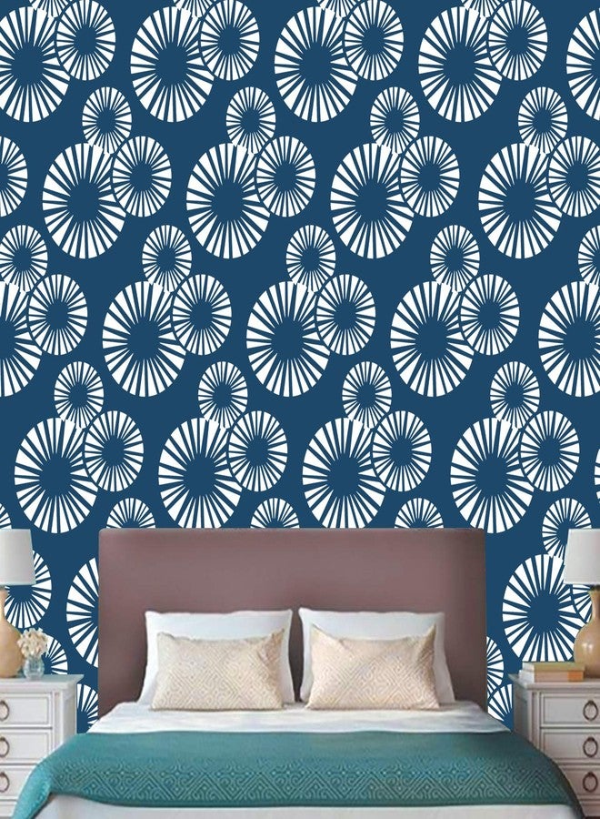 DECORNOW Reusable DIY DIY Wall Stencil Painting, Suitable for Home Decoration; Wall Decoration Size : 16 x 24 inch; Multicolour - Image 2